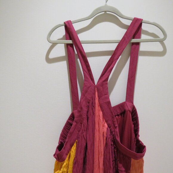 LANE BRYANT Halter Colorblock Maxi Dress in Anemone Bright Stretch 26-28 NWT - Picture 11 of 14